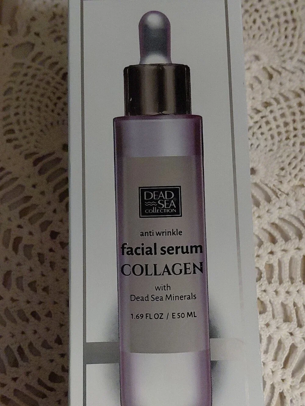 Collagen Anti-Wrinkle Facial Serum - Dead Sea Minerals-White 1.69oz